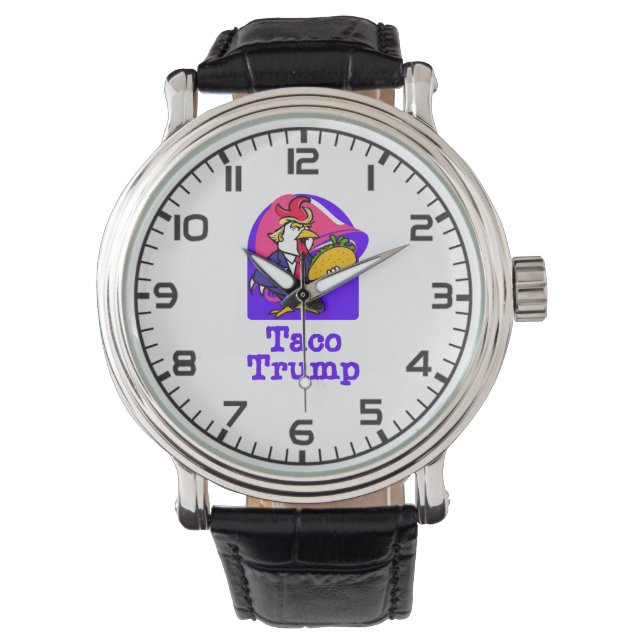 Reloj De Pulsera Taco Trump (Anverso)