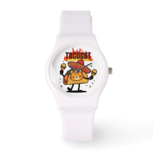 Reloj De Pulsera Tacocat deletreado al revés es Tacocat