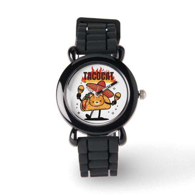 Reloj De Pulsera Tacocat Spelled Backwards Is Tacocat (Anverso)