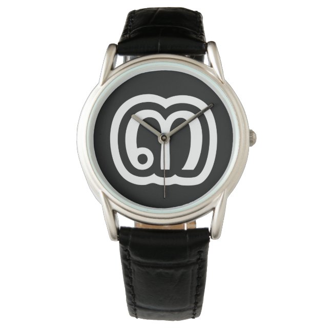 Reloj De Pulsera Tailandia Número 3 / Tres / ๓ (Sam) Guión tailandé (Anverso)