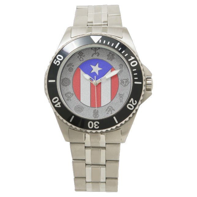 Reloj De Pulsera Taino Wheel (Anverso)