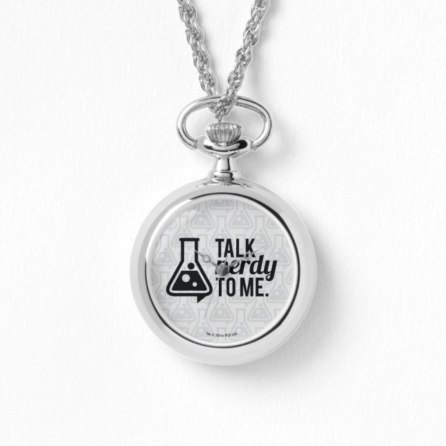 Reloj De Pulsera Talk Nerdy (Anverso)