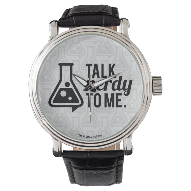 Reloj De Pulsera Talk Nerdy (Anverso)
