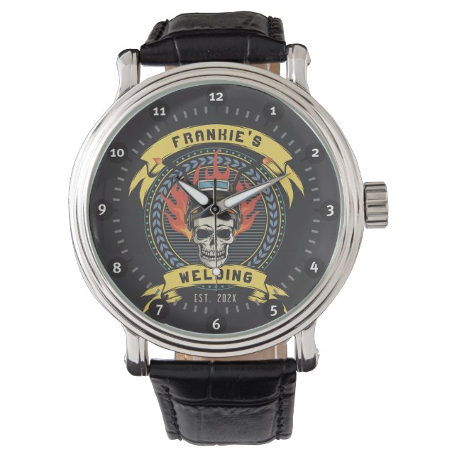 Reloj De Pulsera Taller de soldadura de soldadura de soldadura de s (Anverso)