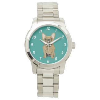 Reloj De Pulsera Tan French Bulldog