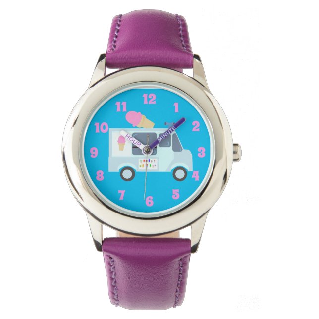 Reloj De Pulsera Tan lindo camión de helados (Anverso)