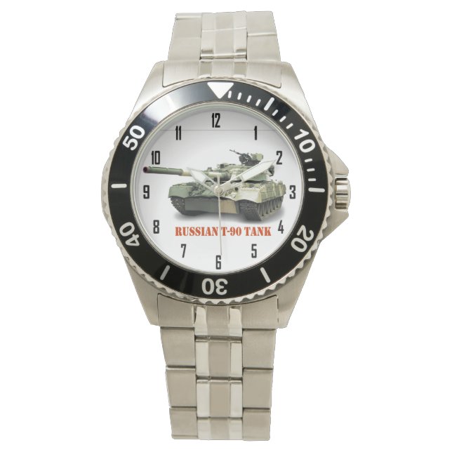 RELOJ DE PULSERA TANQUE RUSO T-90 (Anverso)