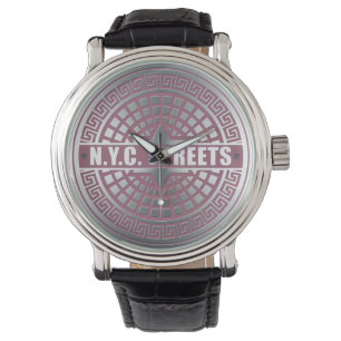 Reloj De Pulsera Tapas de agujerosNYC