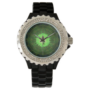 Reloj De Pulsera Tara verde - protección contra peligros y el