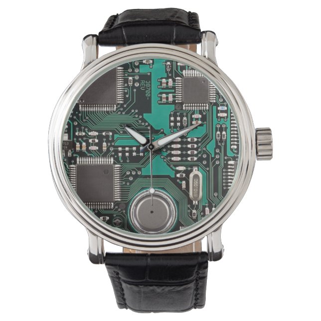 Reloj De Pulsera Tarjeta de circuitos (Anverso)