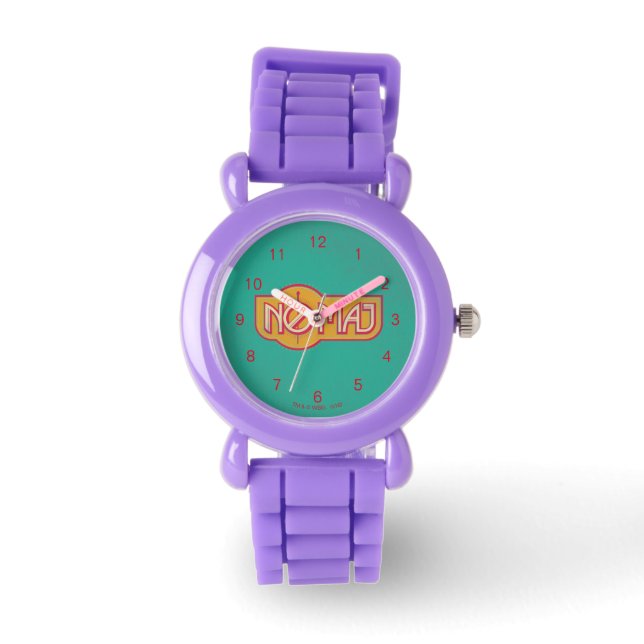Reloj De Pulsera Tarjeta roja y amarilla NO-MAJ™ (Anverso)