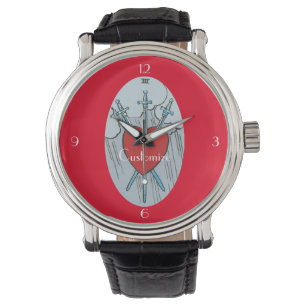 Reloj De Pulsera Tarjeta Tarot 3 Espadas Thunder_Cove