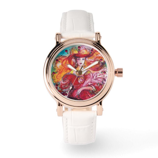 RELOJ DE PULSERA TAROTES DE LA LUNA DE SOMBRAS PERDIDAS DE LOS DETA (Anverso)