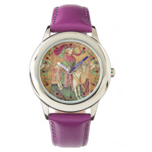 Reloj De Pulsera Tarots antiguos/tarjetas de tribunales alemanas/Re