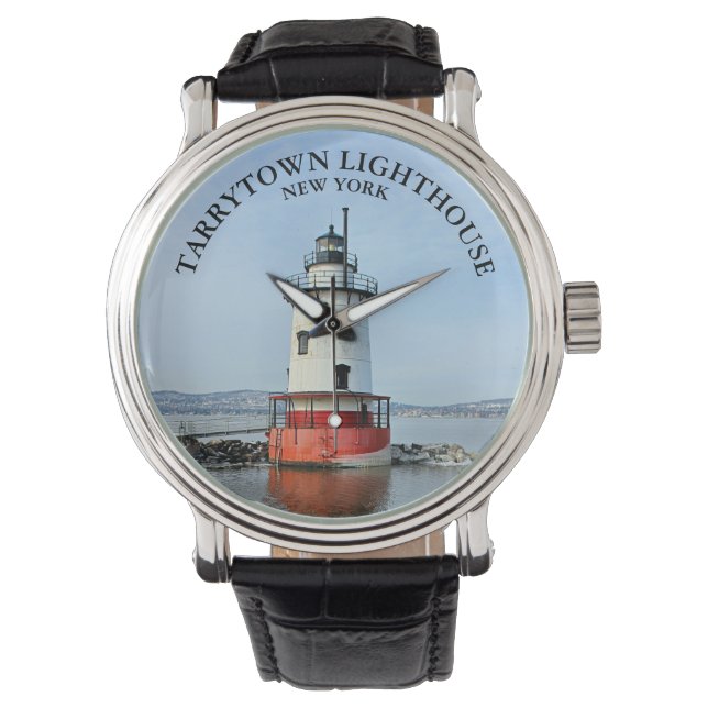 Reloj De Pulsera Tarrytown Lighthouse, New York eWatch Watch (Anverso)