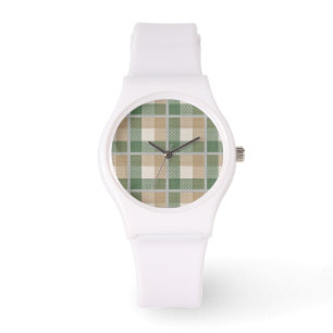 Reloj De Pulsera Tartán
