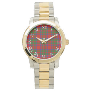 Reloj De Pulsera Tartán de Macintosh del clan