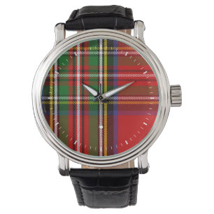 Reloj De Pulsera Tartán de Stewart del clan