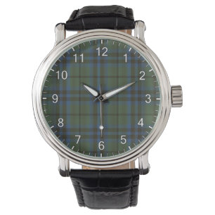 Reloj De Pulsera Tartán del clan de Marshall
