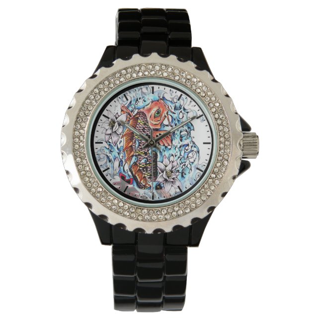 Reloj De Pulsera Tatuaje oriental japonés de Guay tatuaje tatuaje c (Anverso)