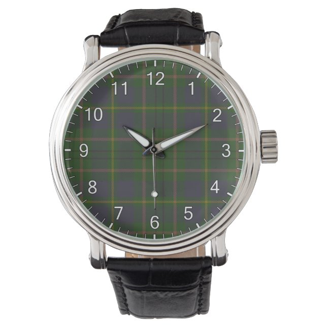 Reloj De Pulsera Taylor Clan Tartan (Anverso)