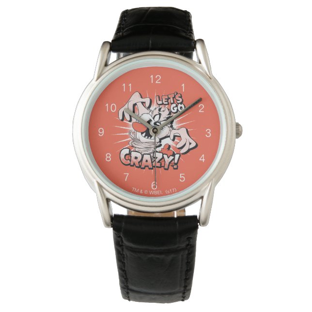 Reloj De Pulsera TAZ™ "¡Vámonos locos!" Halfano (Anverso)
