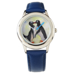 Reloj De Pulsera Te amo Penguins Watch