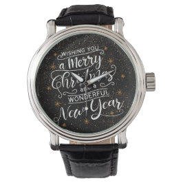 Reloj De Pulsera Te Deseo Un Feliz Saludo De Navidad