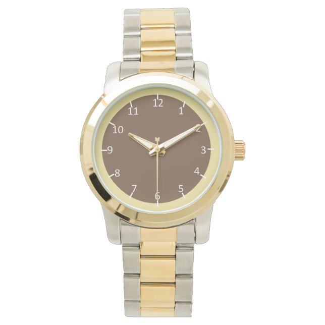 Reloj De Pulsera Té y café (Anverso)