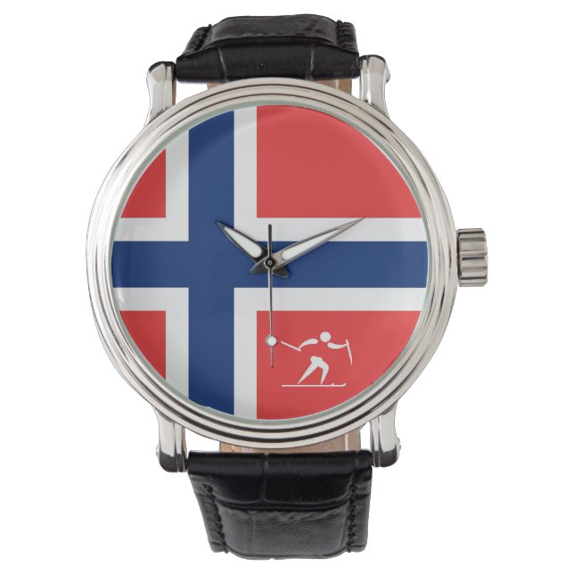 Reloj De Pulsera Team Cross Country Noruega (Anverso)