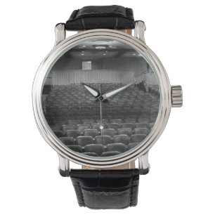 Reloj De Pulsera Teatro que asienta la foto blanca negra