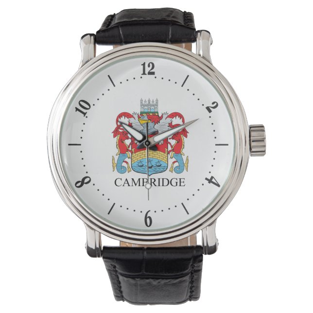 Reloj De Pulsera Teclado del escudo de armas de Cambridge (Anverso)