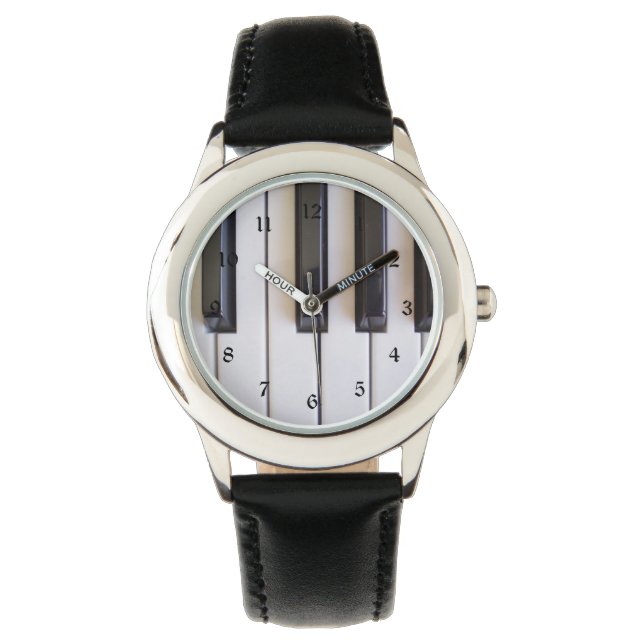 Reloj De Pulsera Teclas de Piano (Anverso)