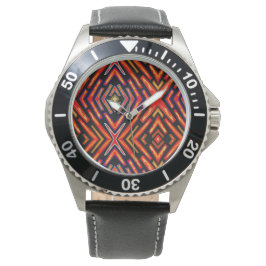 Reloj De Pulsera Tecnología alienígena patrón único dibujado a mano
