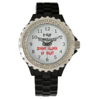 Reloj De Pulsera Tecnólogo de Zombie Slayer xRay