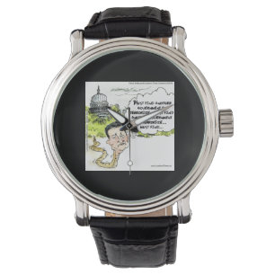 Reloj De Pulsera Ted Cruz Serpiente se Escabulle del Congreso Diver