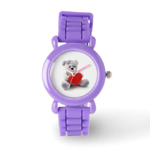 Reloj De Pulsera Teddy Heart Fashion