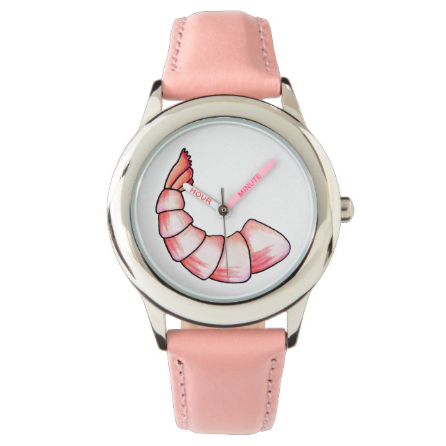 Reloj De Pulsera Tejido de camarón (Anverso)