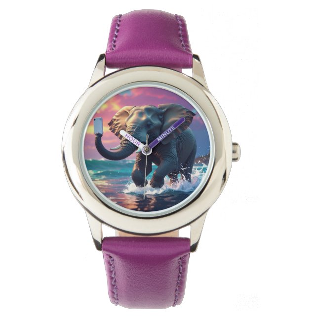 RELOJ DE PULSERA TELEFANTÁSTICO (Anverso)