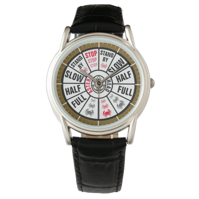 Reloj De Pulsera Telégrafo de barco personalizado (Anverso)