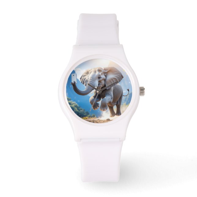 Reloj De Pulsera TELEPHANT - Wall Clock (Anverso)