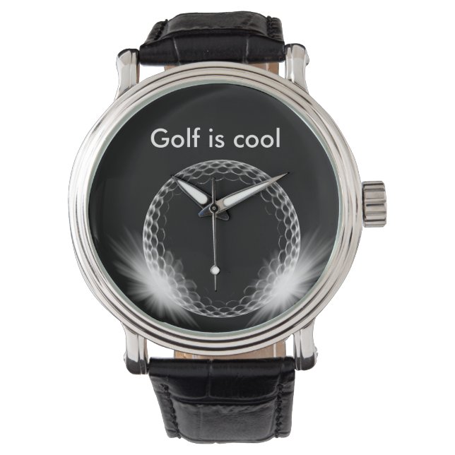 Reloj De Pulsera Tema de golf de Guay Executive Gift (Anverso)