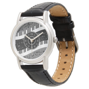 Reloj De Pulsera Tema de la música contemporánea curvada