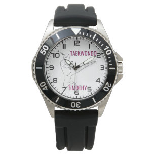 Reloj De Pulsera tema de TAEKWONDO personalizado
