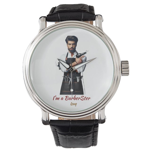 Reloj De Pulsera Tema de Watch Barber (Anverso)