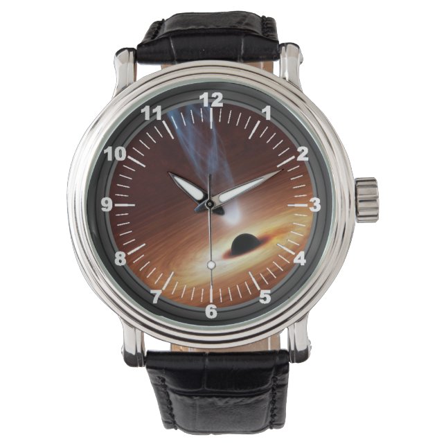 Reloj De Pulsera Tema del agujero negro (Anverso)