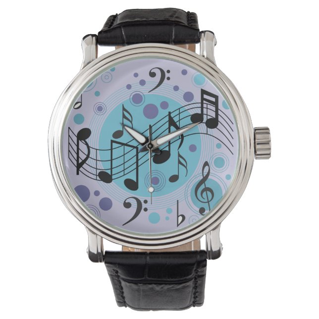 Reloj De Pulsera Tema musical genérico (Anverso)