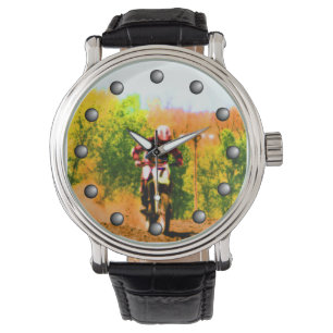 Reloj De Pulsera Temerario de Dirtbike de las Carreras