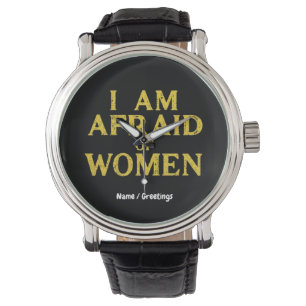 Reloj De Pulsera Temo A Las Mujeres Meme Gracioso