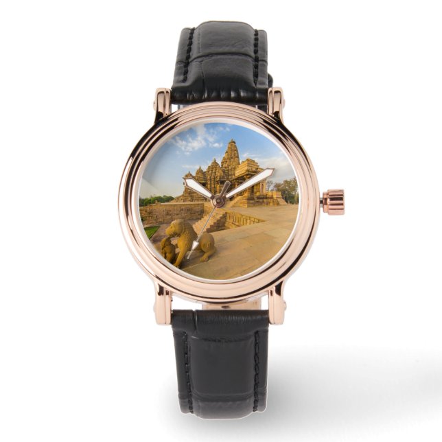 Reloj De Pulsera Templos hindúes en Khajuraho (Anverso)